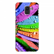 Чехлы (ART) Цветы на Samsung J6 2018 (VPrint) Семицветик - купить на Floy.com.ua