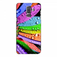 Чехлы (ART) Цветы на Samsung J8-2018, J810 (VPrint) Семицветик - купить на Floy.com.ua