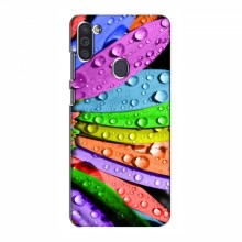 Чехлы (ART) Цветы на Samsung Galaxy M11 (VPrint) Семицветик - купить на Floy.com.ua