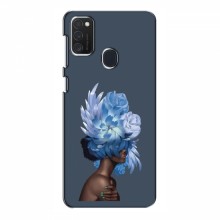 Чехлы (ART) Цветы на Samsung Galaxy M21 (VPrint)