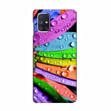 Чехлы (ART) Цветы на Samsung Galaxy M51 (VPrint) Семицветик - купить на Floy.com.ua