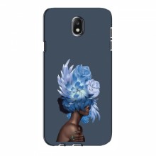 Чехлы (ART) Цветы на Samsung J5 2017, J5 европейская версия (VPrint) Цветы на голове - купить на Floy.com.ua