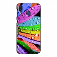Чехлы (ART) Цветы на Samsung Galaxy M20 (VPrint) Семицветик - купить на Floy.com.ua