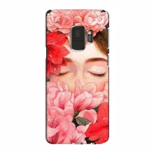 Чехлы (ART) Цветы на Samsung S9 (VPrint) Глаза в цветах - купить на Floy.com.ua