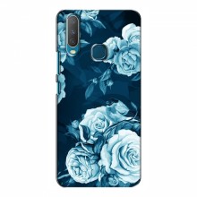 Чехлы (ART) Цветы на ViVO Y17 (VPrint) Голубые Бутоны - купить на Floy.com.ua