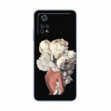 Чехлы (ART) Цветы на Xiaomi POCO M4 Pro 4G (VPrint)