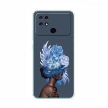 Чехлы (ART) Цветы на Xiaomi POCO C40 (VPrint) Цветы на голове - купить на Floy.com.ua