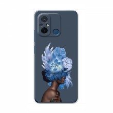 Чехлы (ART) Цветы на Xiaomi POCO C55 (VPrint) Цветы на голове - купить на Floy.com.ua