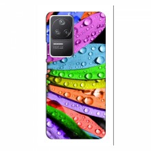 Чехлы (ART) Цветы на Xiaomi POCO F4 (5G) (VPrint) Семицветик - купить на Floy.com.ua