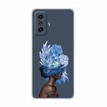 Чехлы (ART) Цветы на Xiaomi POCO F4 GT (VPrint)