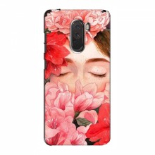 Чехлы (ART) Цветы на Xiaomi Pocophone F1 (VPrint) Глаза в цветах - купить на Floy.com.ua
