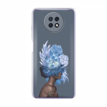 Чехлы (ART) Цветы на Xiaomi Redmi Note 9T (VPrint) Цветы на голове - купить на Floy.com.ua