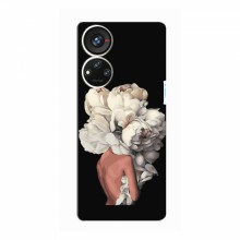 Чехлы (ART) Цветы на ZTE Blade V40s (VPrint) - купить на Floy.com.ua