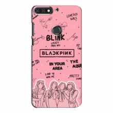 Чехлы BLACKPINK для Хуавей Хонор 7C Про БлэкПинк Blink - купить на Floy.com.ua