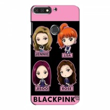 Чехлы BLACKPINK для Хуавей Хонор 7C Про БлэкПинк