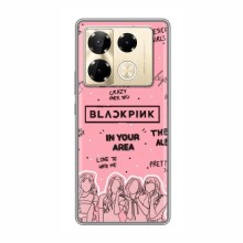 Чехлы BLACKPINK для Инфиникс Ноут 40 Про БлэкПинк