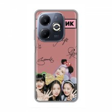 Чехлы BLACKPINK для Инфиникс Смарт 8 Плюс БлэкПинк Корейская группа - купить на Floy.com.ua