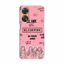 Чехлы BLACKPINK для Оппо Рено 8Т БлэкПинк