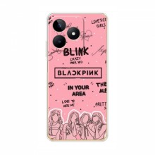 Чехлы BLACKPINK для РЕалми С53 БлэкПинк