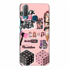 Чехлы BLACKPINK для Виво у19 БлэкПинк BLACK PINK коллаж - купить на Floy.com.ua