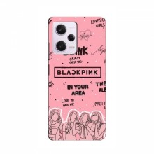 Чехлы BLACKPINK для Редми Ноут 12Т Про БлэкПинк Blink - купить на Floy.com.ua