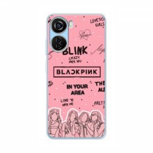 Чехлы BLACKPINK для ЗТЕ В40 Десигн БлэкПинк