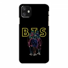 Чехлы BTS для Айфон 12 (AlphaPrint) BTS стайл - купить на Floy.com.ua