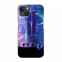 Чехлы BTS для Айфон 15 (AlphaPrint) Army BTS - купить на Floy.com.ua