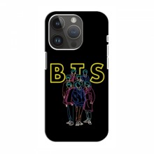 Чехлы BTS для Айфон 15 Про Макс (AlphaPrint) BTS стайл - купить на Floy.com.ua