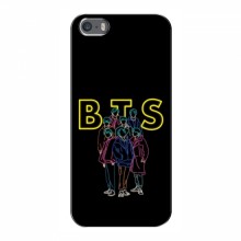 Чехлы BTS для iPhone 5 / 5s / SE (AlphaPrint) BTS стайл - купить на Floy.com.ua