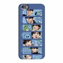 Чехлы BTS для iPhone 5 / 5s / SE (AlphaPrint) Bangtan - купить на Floy.com.ua