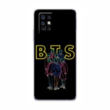Чехлы BTS для Инфиникс Ноут 8 (AlphaPrint) BTS стайл - купить на Floy.com.ua