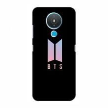 Чехлы BTS для Нокиа 1.4 (AlphaPrint) Лого BTS - купить на Floy.com.ua