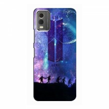 Чехлы BTS для Нокиа С32 (AlphaPrint) Army BTS - купить на Floy.com.ua