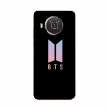 Чехлы BTS для Нокиа Х10 (AlphaPrint) Лого BTS - купить на Floy.com.ua