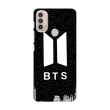 Чехлы BTS для Мото Е40 (AlphaPrint) БТС Лого - купить на Floy.com.ua