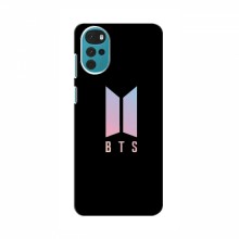 Чехлы BTS для Мото G22 (AlphaPrint) Лого BTS - купить на Floy.com.ua