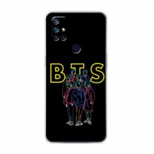 Чехлы BTS для ВанПлас Норд Н10 5G (AlphaPrint) BTS стайл - купить на Floy.com.ua