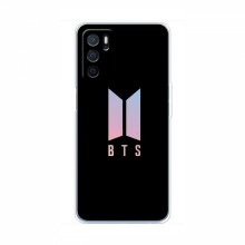 Чехлы BTS для Оппо А16 (AlphaPrint) Лого BTS - купить на Floy.com.ua