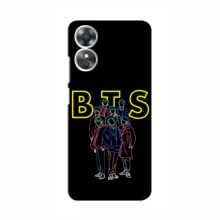 Чехлы BTS для Оппо А17к (AlphaPrint) BTS стайл - купить на Floy.com.ua