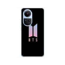 Чехлы BTS для Оппо Рено 10 (AlphaPrint) Лого BTS - купить на Floy.com.ua