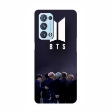 Чехлы BTS для Оппо Рено 6 Про (AlphaPrint) Группа BTS - купить на Floy.com.ua