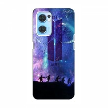 Чехлы BTS для Оппо Рено 7 4G (AlphaPrint) Army BTS - купить на Floy.com.ua