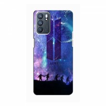 Чехлы BTS для Оппо Рено 6 (4G) (AlphaPrint) Army BTS - купить на Floy.com.ua