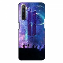 Чехлы BTS для Реалми 6 (AlphaPrint) Army BTS - купить на Floy.com.ua