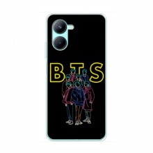 Чехлы BTS для Реалми С33 (AlphaPrint) BTS стайл - купить на Floy.com.ua