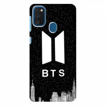 Чехлы BTS для Самсунг М30с (AlphaPrint) БТС Лого - купить на Floy.com.ua