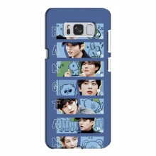 Чехлы BTS для Samsung S8 Plus, Galaxy S8+, S8 Плюс G955 (AlphaPrint) Bangtan - купить на Floy.com.ua
