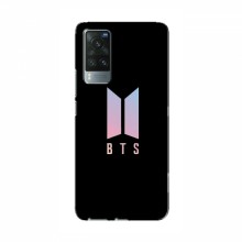 Чехлы BTS для Виво Х60 Про (AlphaPrint) Лого BTS - купить на Floy.com.ua