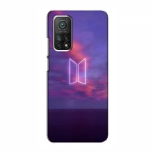 Чехлы BTS для Ксяоми Ми 10т (AlphaPrint) BTS логотип - купить на Floy.com.ua